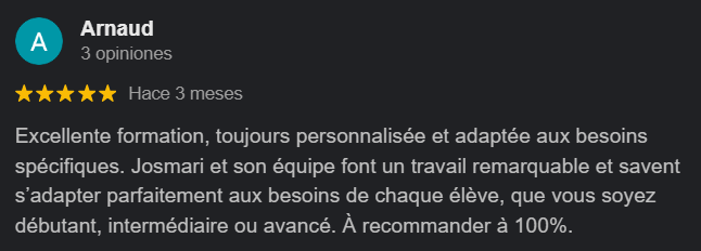 avis étudiant progrespagnol - Pack de Conversation Espagnol